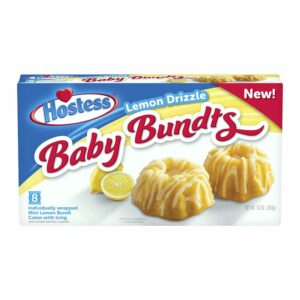 Hostess Lemon Drizzle Baby Bundts