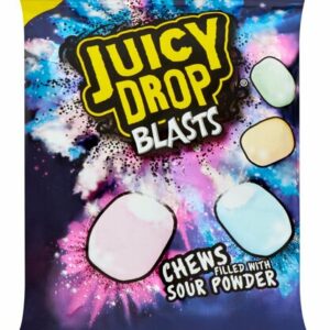 Juicy Drop Blasts Chews Filled With Sour Powde
